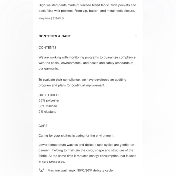 Zara Pinstripe Slim Fit Pants - Picture 8 of 9